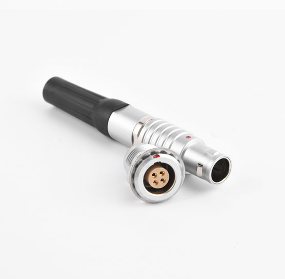 礦用電纜連接器4孔預制線(xiàn)轉M12航空插頭